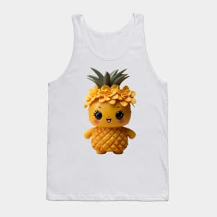 Cute Kawaii Baby Pineapple Girl Tank Top